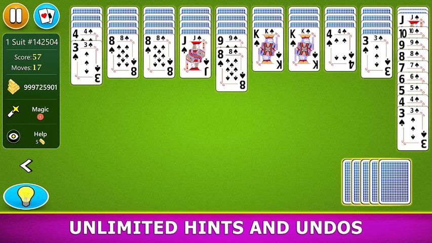 Screenshot 5: Spider Solitaire Mobile