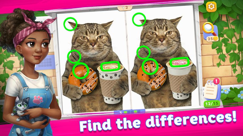 Screenshot 2: Find Differences: Design the M