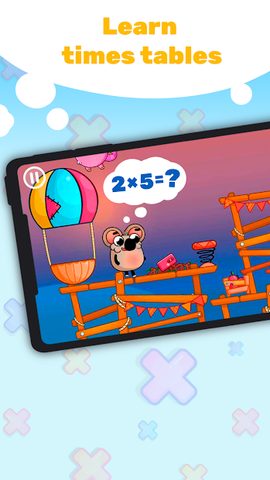 Captura 1: Aventuras de la Multiplicación para Niños
