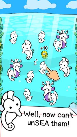Screenshot 2: Seahorse Evolution: Sea Mutant