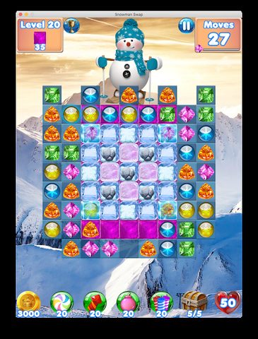 Screenshot 8: Snowman Swap - match 3 games and Christmas Games