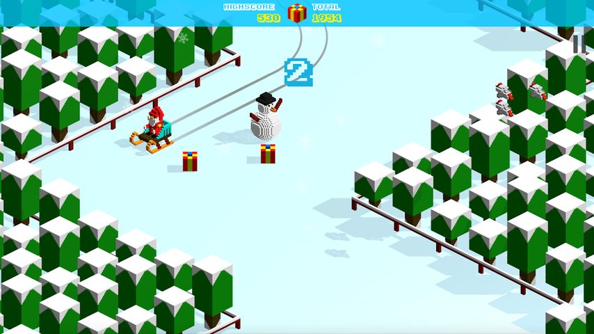 Screenshot 6: Snowy Slide: Endless Runner