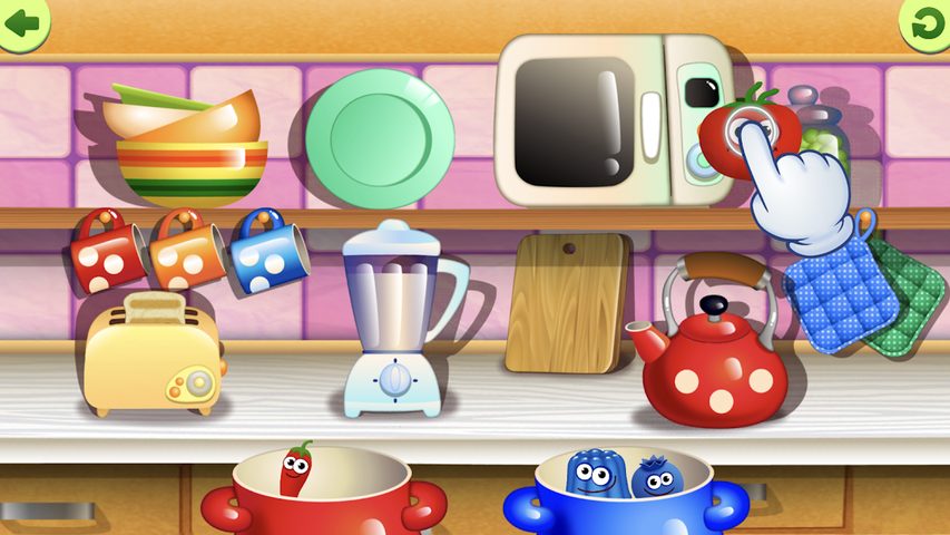 Captura 5: Funny Food: Juegos educativos para niños pequeños
