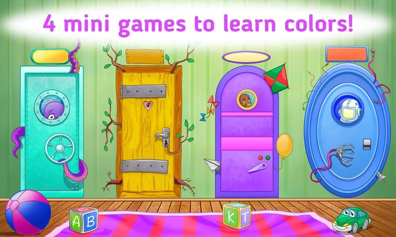 Captura 1: Juego educativo de colorear para niños pequeños