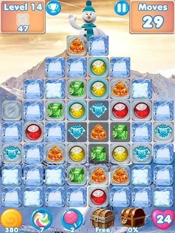 Screenshot 17: Snowman Swap - match 3 games and Christmas Games
