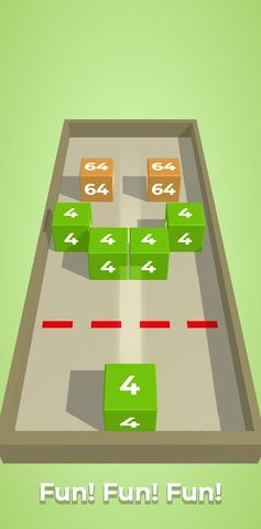 Скриншот 7: Chain Cube 2048: 3D Слияние