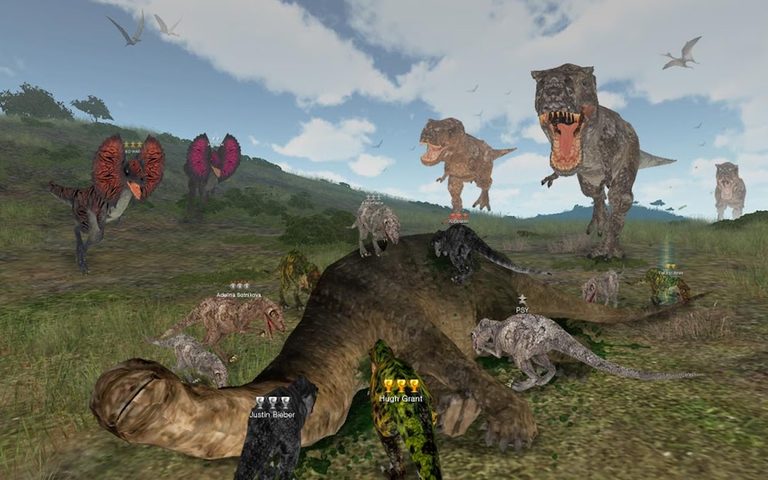 Captura 2: Dinos Online