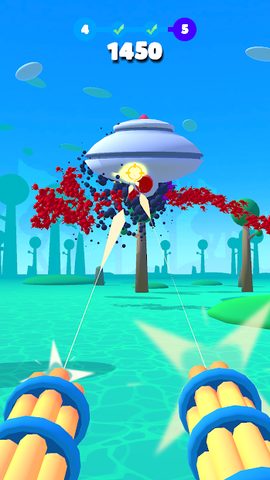 Screenshot 1: Swarm Attack