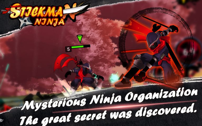 Скриншот 22: Stickman Ninja Legends: Тень