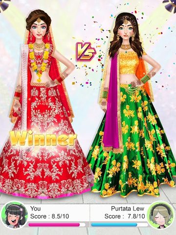 Screenshot 11: Indian Wedding Stylist - Makeup &  Dress up Games