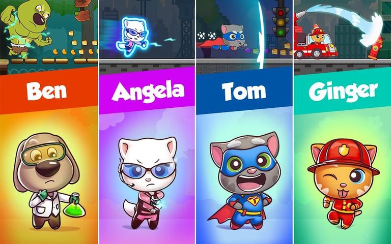 Screenshot 11: Talking Tom Candy Run