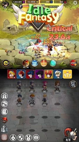 Screenshot 7: Idle Fantasy : Merge clicker R