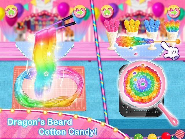 Screenshot 2: Unicorn Chef Carnival Fair Food Games for Girls