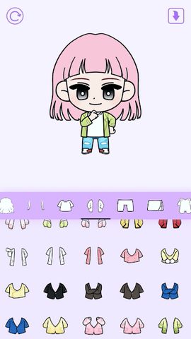 Captura 5: Creación de Personajes K-Pop Webtoon