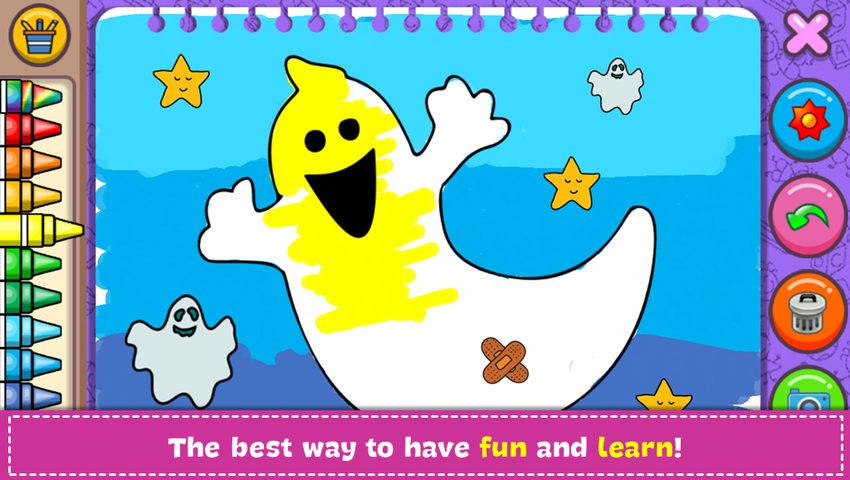Screenshot 7: Halloween - Coloring & Games