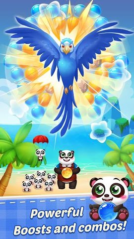 Screenshot 2: Bubble Shooter 3 Panda