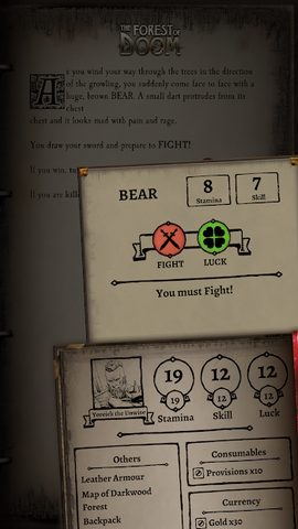 Captura 4: Clásicos de Fighting Fantasy