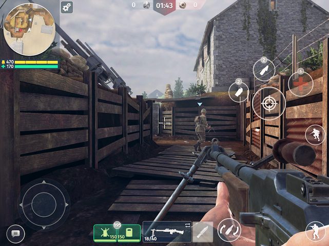 Captura 18: Segunda Guerra Mundial: Shooter de Combate