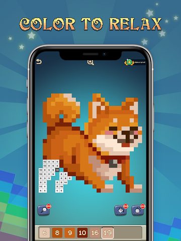 Screenshot 7: Pixel Art Gallery : Paint Colo