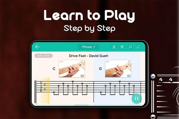 Captura 8: Simulador de guitarra gratuito y juego musical