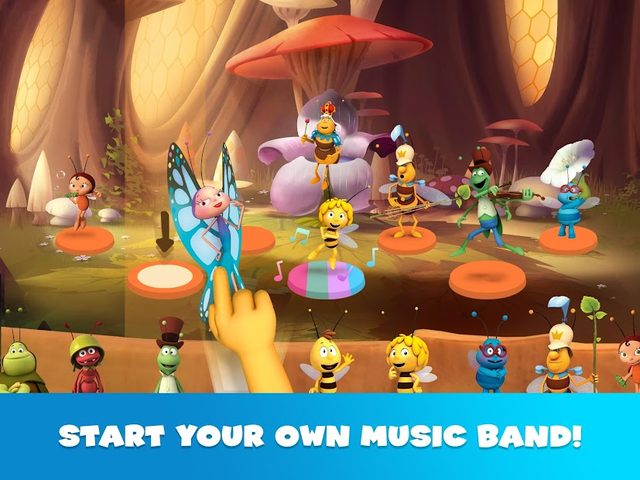 Скриншот 6: Maya The Bee: Music Band Academy for Kids