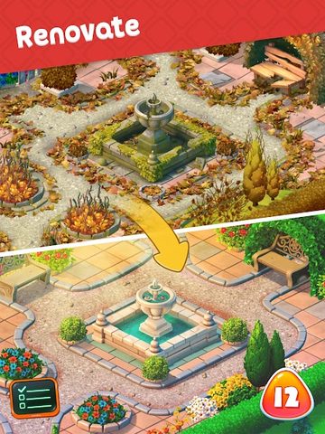 Screenshot 7: Garden Match 3 Games Design