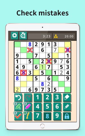Скриншот 15: Sudoku X: Diagonal sudoku game
