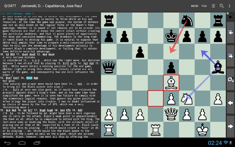 Screenshot 10: Scid on the go
