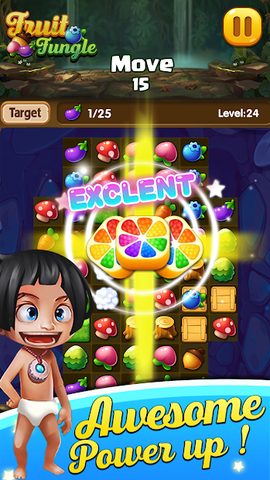 Screenshot 5: Fruit Jungle - Puzzle Match 3