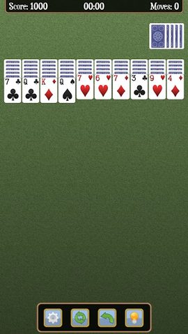 Screenshot 1: Spider Solitaire