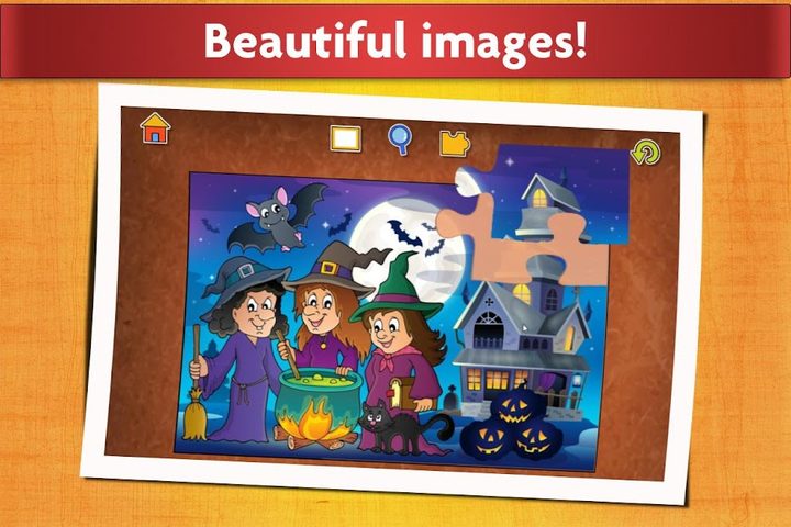 Screenshot 5: Kid Halloween Jigsaw Puzzles