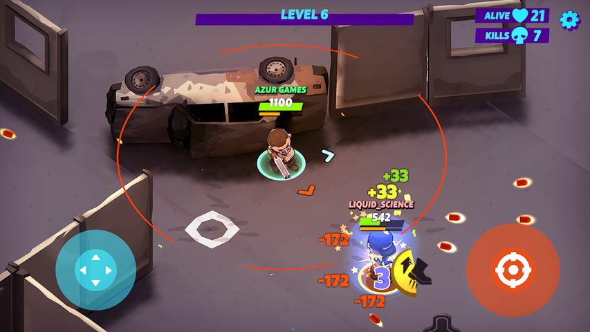 Captura 19: Batalla de Guerreros en Miniatura