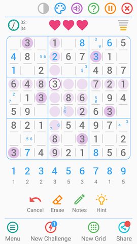 Captura 1: Desafío de Puzzle Sudoku