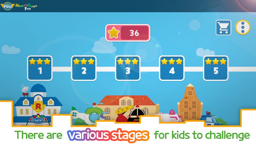 Screenshot 17: Robocar Poli: Memory Game Fun