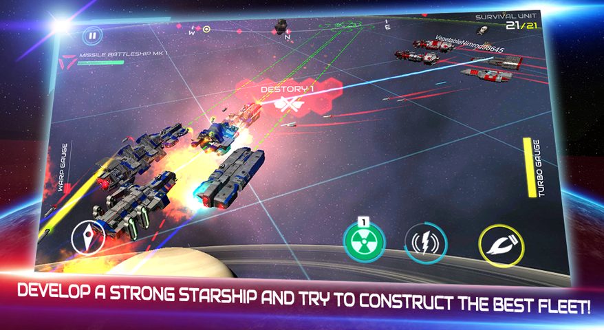Screenshot 13: Starship battle
