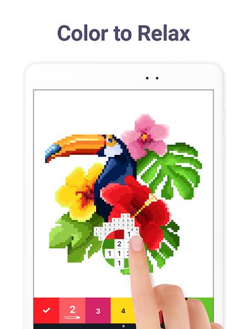Screenshot 9: Pixel Art: color by number
