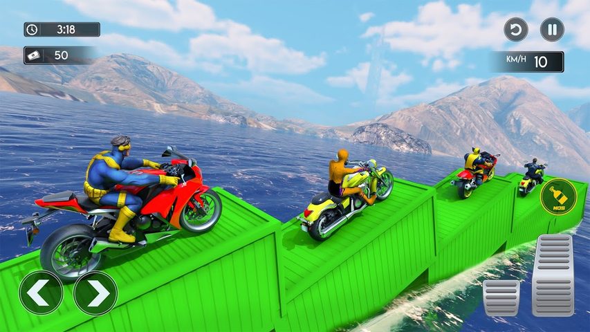 Screenshot 14: Superhero Bike Stunt 3D Games