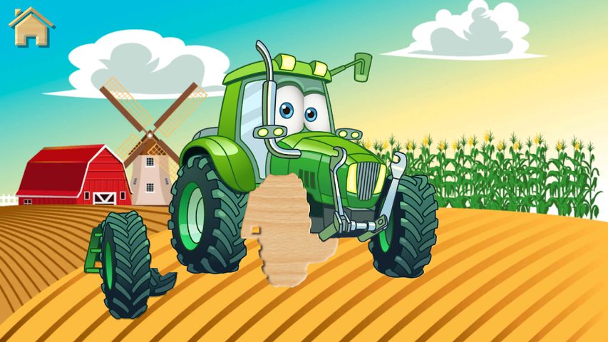Screenshot 1: Car Puzzles for Toddlers