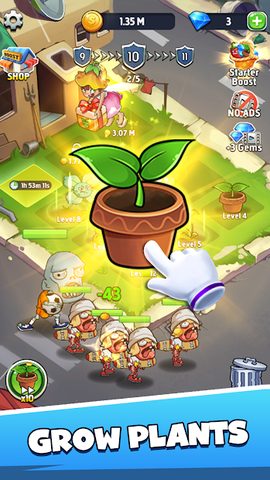 Captura 17: Fusión de Plantas – Defensa contra Monstruos