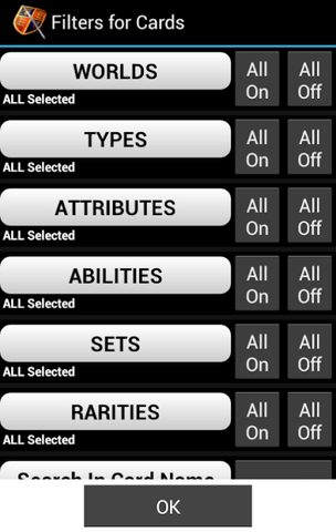 Screenshot 3: FC Buddyfight Database