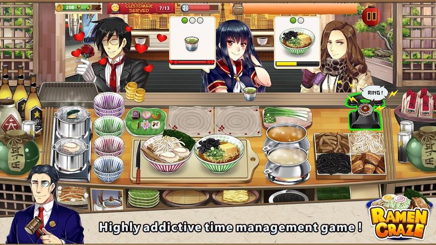 Screenshot 1: Ramen Craze - Fun Kitchen Cook
