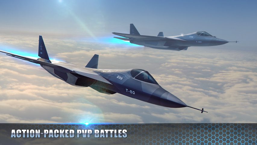 Captura 1: Aviones de Combate Modernos: Guerra PvP