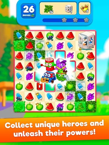 Screenshot 7: 🍒Sugar Heroes - World match 3 game!