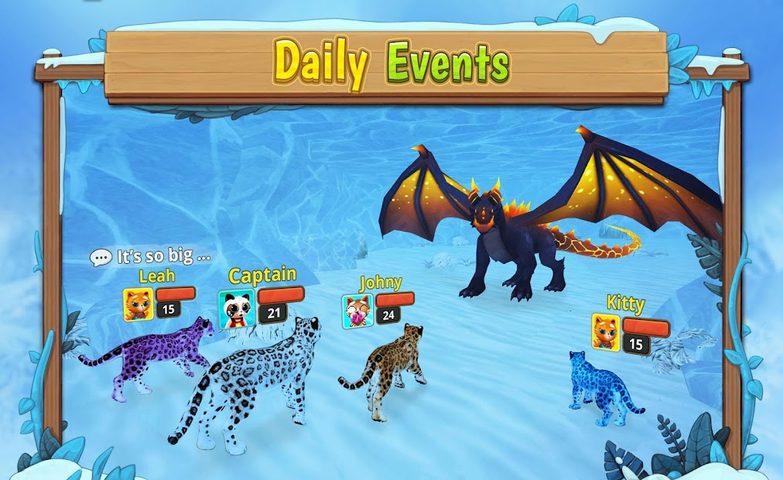 Screenshot 16: Snow Leopard Family Sim Online