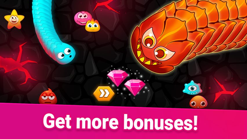 Screenshot 7: Worm Hunt - Snake game iO zone