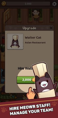 Screenshot 5: Food It - cats idle empire