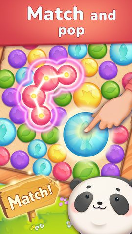 Captura 1: Compañero de Bubbles: Une y estalla