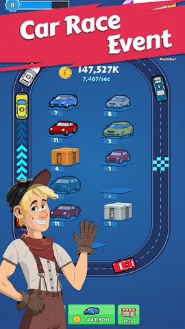 Screenshot 5: Merge Bike game Idle Tycoon
