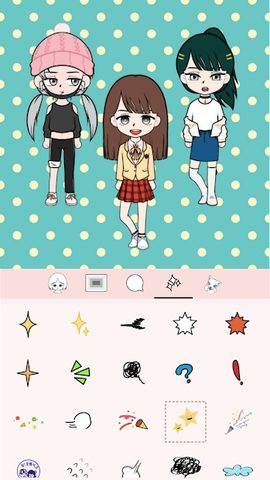 Screenshot 8: K-pop Webtoon Character Girls