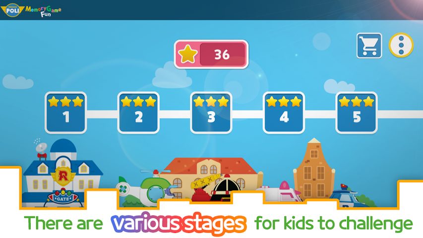 Screenshot 7: Robocar Poli: Memory Game Fun